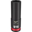 Soquete impacto 3/8" x h 9/16" x 2.1/2" 49-66-6122 milwaukee
