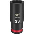 Soquete impacto c 1/2" x 23mm x 78mm 49-66-6284 milwaukee