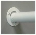 Soquete Knape & Vogt Closet Pole branco com 3,5 cm de diâmetro, pacote com 2 unidades