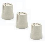 SOQUETE LAMPADA BOCAL E27 PORCELANA FOXLUX - KIT C/3un