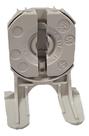 Soquete lampada tubular giratório g13 policarbonato cinza