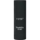 Soquete Makita A-96285 11/16 Deep Well Impact 1/2 Drive Soquete Makita A-96285 11/16 Deep Well Impact 1/2 Drive