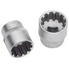 Soquete Multi-Lock Encaixe de 1/2" 27 mm Robust Soquete Multi-Lock Encaixe de 1/2" 27 mm Robust