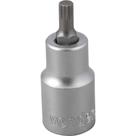 Soquete Multidentado Encaixe 1/2'' 6mm Curto CRV Vonder Soquete Multidentado Encaixe 1/2'' 6mm Curto CRV Vonder
