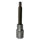 Soquete Multidentado Longo Com Encaixe 1/2 Polegada M08 Soquete Multidentado Longo Com Encaixe 1/2 Polegada M08