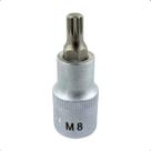 Soquete Multidentado Manual Curto M8 1/2 M8 55mm