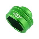 Soquete para filtro de óleo LIFSHP 27 mm em alumínio, encaixe 3/8"