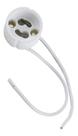 Soquete Para Lâmpada Dicroica Bi pino GU10 Branco
