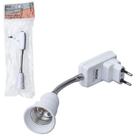 Soquete para Lampada Haste Flexível E27 Adaptador Bivolt Tomada 20cm Bestfer BFH2310