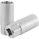 Soquete para Vela de Ignição 1-2 21mm 65mm com Proteção Interna de Borracha Aço Cromo Vanádio Vonder
