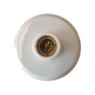 Soquete Plafon Branco E-27 para Luminárias e Spots - Foxlux