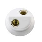Soquete Plafon Duplo Branco para Iluminação - Ilumi 19261