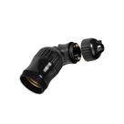 Soquete Preto sem Chave Nylon Ilumi 2A 250V Soquete Preto sem Chave Nylon Ilumi 2A 250V