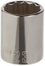 Soquete raso Craftsman, unidade de 1/2 polegada, 23 mm e 12 pontos
