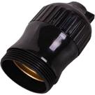 Soquete Sem Chave Nylon Ilumi Borne Preto E-27 1600Pct - Kit C/10