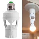 Soquete Sensor Presença E27 Bivolt Tecnologia Pir Infravermelho 360 Graus Proteção Segurança