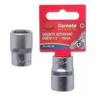 Soquete Sextavado Curto 1/2 X 18 mm Profissional Corneta Soquete Sextavado Curto 1/2 X 18 mm Profissional Corneta