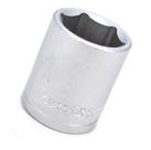 Soquete sextavado curto 1/2 x 21mm - 38mm waft