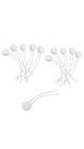 Soquete t8 g13 rabicho lampada led tubular kit 10p tomadinha