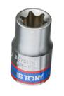 Soquete tipo hexalobular torx e12 38 337512m
