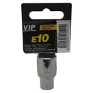 Soquete TORX E-10 Femea com engate de 1/2" x 38mm