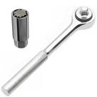 Soquete Universal de 6 à 21MM + Catraca 7 POL com Reversão Encaixe 3/8 POL