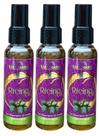SORO CAPILAR REPARADOR DE PONTAS OLEO DE RICINO 60ml MAX GOLDEN Kit 3und