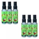 SORO REPARADOR DE PONTAS CABELOS CACHEADOS OLEO DE COCO 60ml MAX GOLDEN Kit 6und