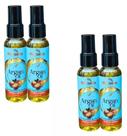 SORO REPARADOR DE PONTAS HIDRATANTE CAPILAR OLEO DE ARGAN 60ml MAX GOLDEN kit 4und