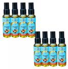 SORO REPARADOR DE PONTAS HIDRATANTE CAPILAR OLEO DE ARGAN 60ml MAX GOLDEN kit 8und