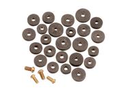 Sortimento de lavadoras de torneiras planas Plumb Pak PP805-20 20 20 unidades Sortimento de lavadoras de torneiras planas Plumb Pak PP805-20 20 20 unidades