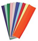 Sortimento de lenços Kolorfast 20x30cm 10 cores 50 folhas Sortimento de lenços Kolorfast 20x30cm 10 cores 50 folhas