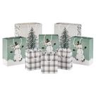 Sortimento de sacolas de presente Hallmark Christmas (8 sacolas: 3 pequenas 6, 3 médias 9, 2 grandes 13) Sortimento de sacolas de presente Hallmark Christmas (8 sacolas: 3 pequenas 6, 3 médias 9, 2 grandes 13)