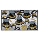 Sortimentos para festas Beistle 88780NRBKG Legacy Gold 10 pessoas