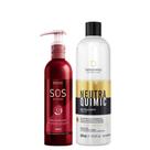SOS Extreme 240ml Antiemborrachamento Reconstrutor + Neutraquimic Neutralizante de PH 500ml