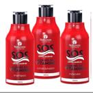 SOS Natureza Csmeticos - Banho de Vitamina - Shampoo + Condicionador + Máscara KIT 3x300ml
