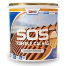 SOS Telhas Rufos e Calhas Corrige Nivela e Veda trincas e fissuras Pote de 900g Cor Branco