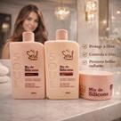 Soul Cosméticos Kit Capilar Mix de Silicone Shampoo 280ml + Condicionador 250ml + Máscara 250g