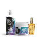Soul Power Curly On Cream Cpp 500ml + Masc Butter 400ml + BC Óleo 40ml Soul Power Curly On Cream Cpp 500ml + Masc Butter 400ml + BC Óleo 40ml