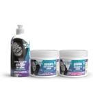 Soul Power Curly On Cream Cpp 500ml + Masc Butter 400ml + Gelatina 400g