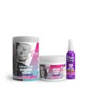 Soul Power Curly Styling Cpp 800ml + Masc Booster 400ml + Text Óleo 100ml