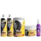Soul Power Karite Shea Sh 315ml + Cond 315ml + Masc 400ml + Cpp 800ml + Text Óleo 100ml