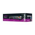 Soundbar Gamer Round Led Rgb 7 Cores 2x3w Usb Aux Letron