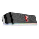 Soundbar gamer usb rgb 6w rms adiemus redragon gs560 preto