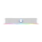 Soundbar gamer usb thorne rgb 6w rms trust gxt 619w branco 25110 Soundbar gamer usb thorne rgb 6w rms trust gxt 619w branco 25110