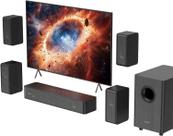 Soundbar Hiwill-Audio N512 5.1.2 Surround com Subwoofer Soundbar Hiwill-Audio N512 5.1.2 Surround com Subwoofer