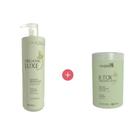 Soupleliss B tox Organico luxo+Shampoo preparatorio 2x1000