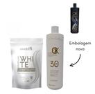 SoupleLiss OX 30 Vol 900ML + Pó descolorante white 500gr SoupleLiss OX 30 Vol 900ML + Pó descolorante white 500gr