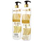 Soupleliss Realinhamento Térmico Gold Liss Escova 2X1L