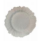 Sousplat Borda Recortada 32cm Branco Un - Cromus